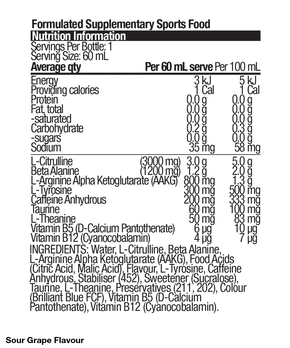 BSc Pre-Workout Shot Zappo - Image 7