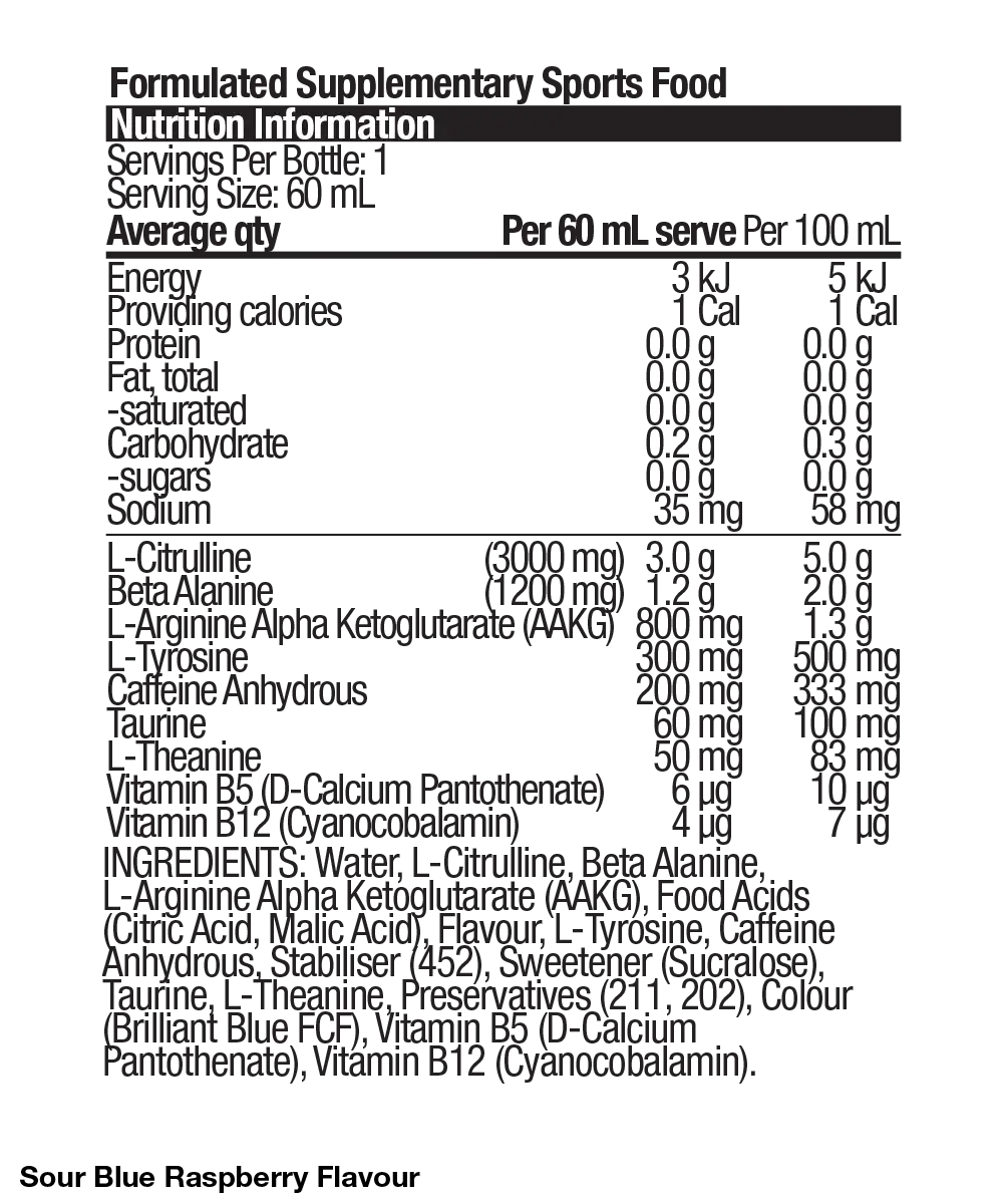 BSc Pre-Workout Shot Zappo - Image 9