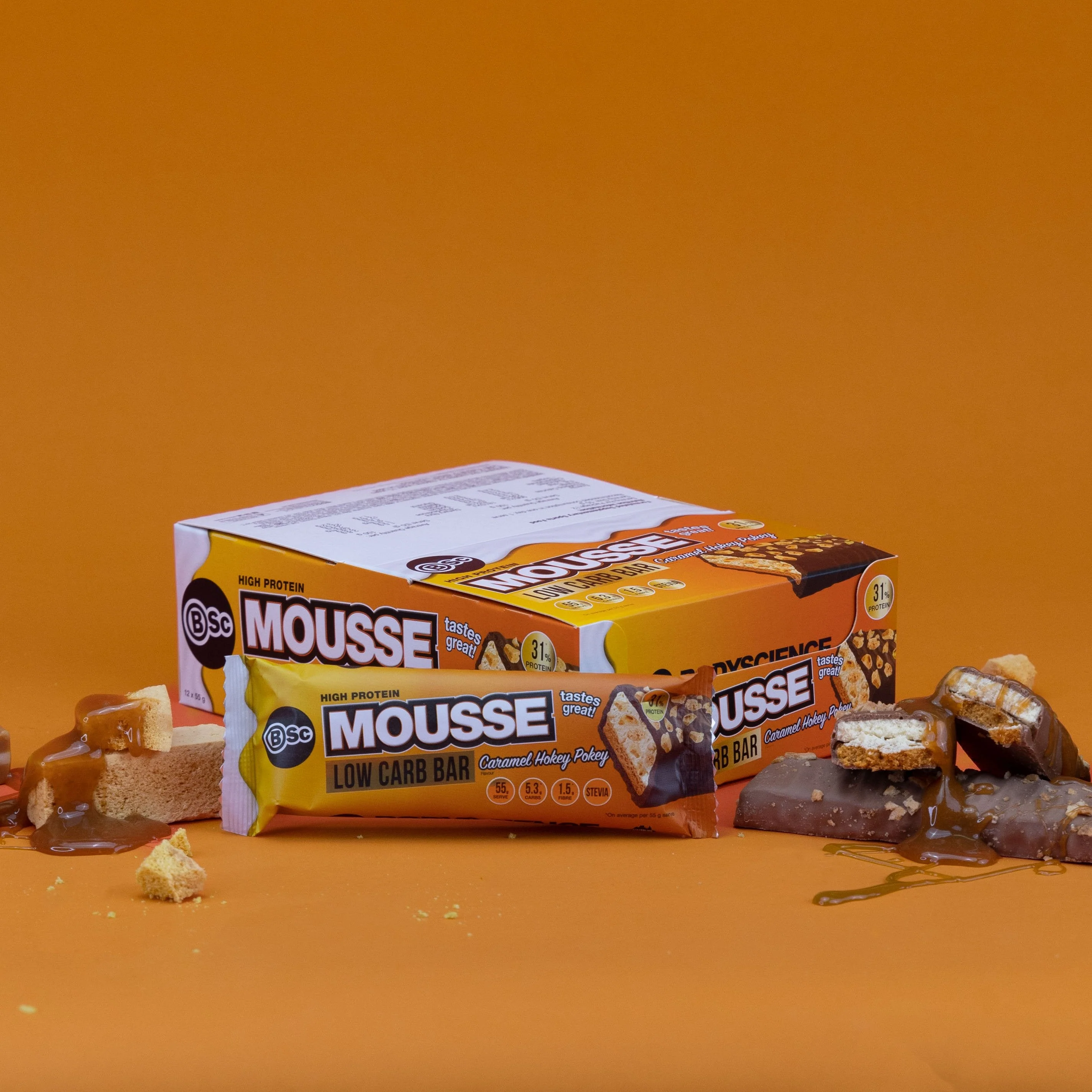 High Protein Low Carb Mousse Bar 55g - Image 5